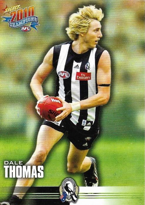 Dale Thomas #41 Collingwood Magpies | 2010 Select AFL Champions