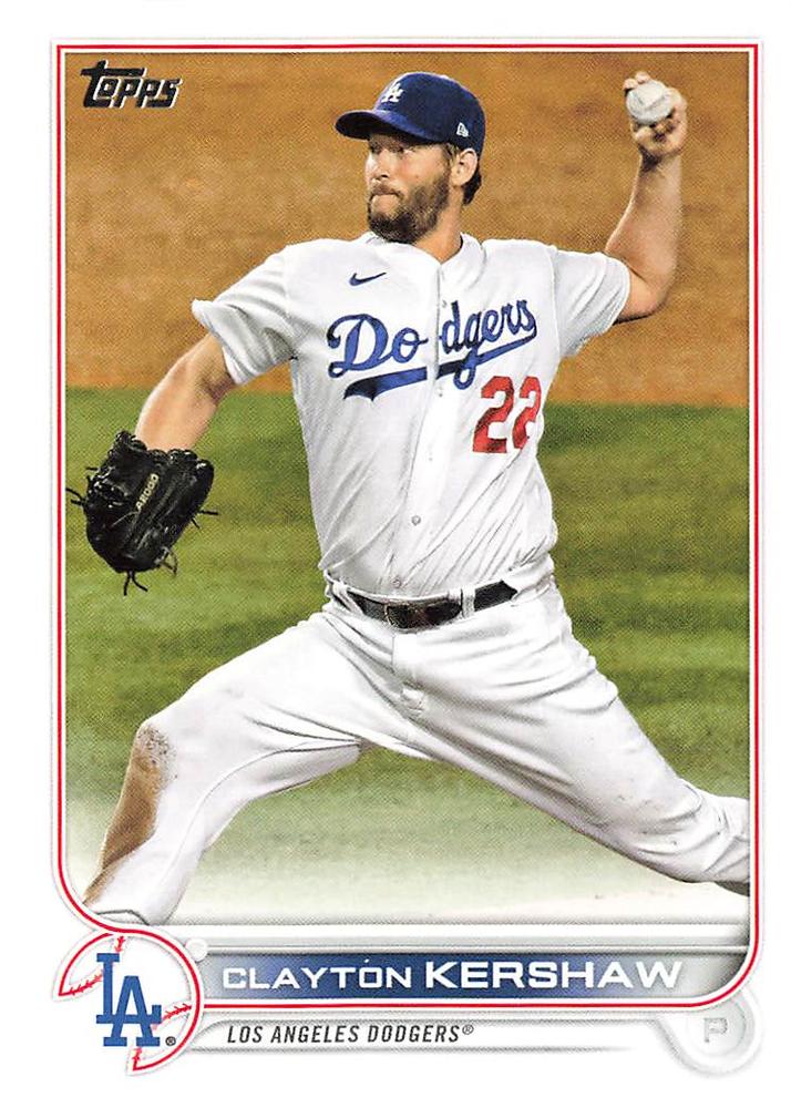 Clayton Kershaw #41 Los Angeles Dodgers | 2022 Topps
