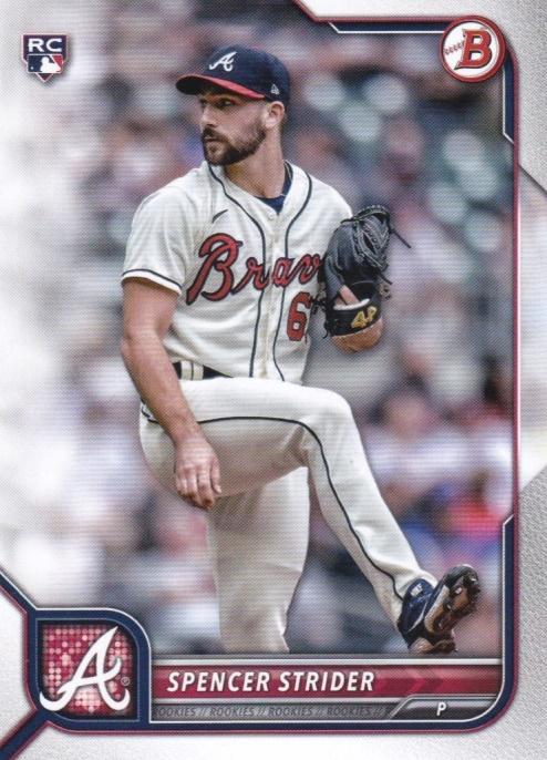Spencer Strider #41 Atlanta Braves | 2022 Bowman
