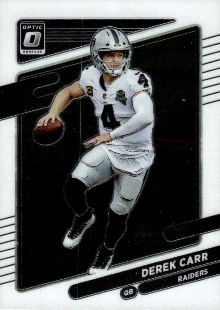 Derek Carr #41 Las Vegas Raiders | 2021 Donruss Optic | NFL Football