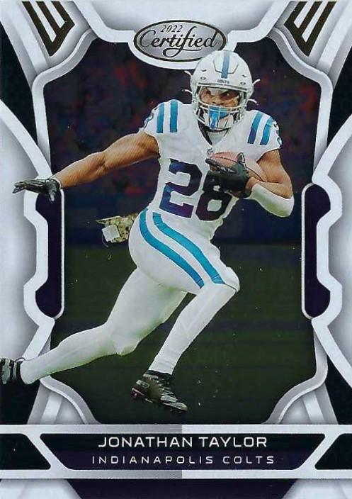 Jonathan Taylor #41 Indianapolis Colts | 2022 Panini Certified | NFL Football