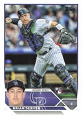 Brian Serven #41 Colorado Rockies | 2023 Topps