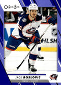 Jack Roslovic #41 Columbus Blue Jackets | 2023-24 O-Pee-Chee Blue Border