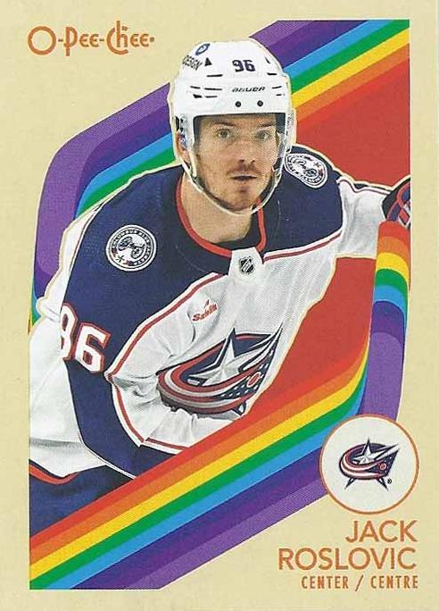 Jack Roslovic #41 Columbus Blue Jackets | 2023-24 O-Pee-Chee Retro