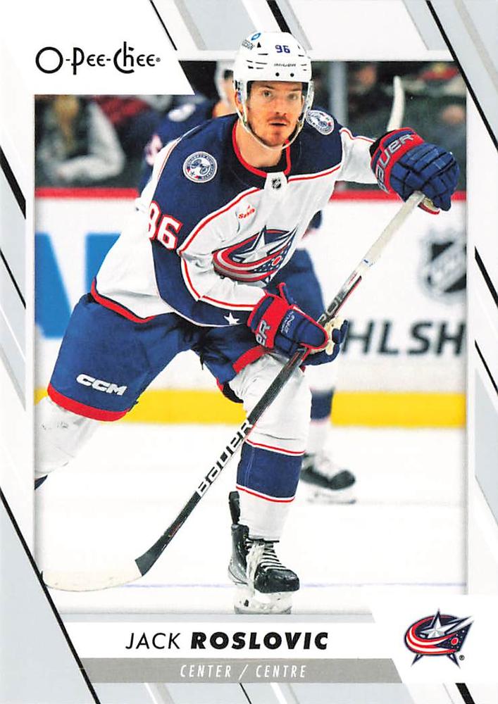 Jack Roslovic #41 Columbus Blue Jackets | 2023-24 O-Pee-Chee Hockey