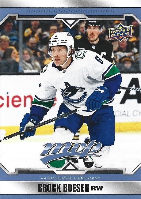Brock Boeser #41 Vancouver Canucks | 2024-25 Upper Deck MVP