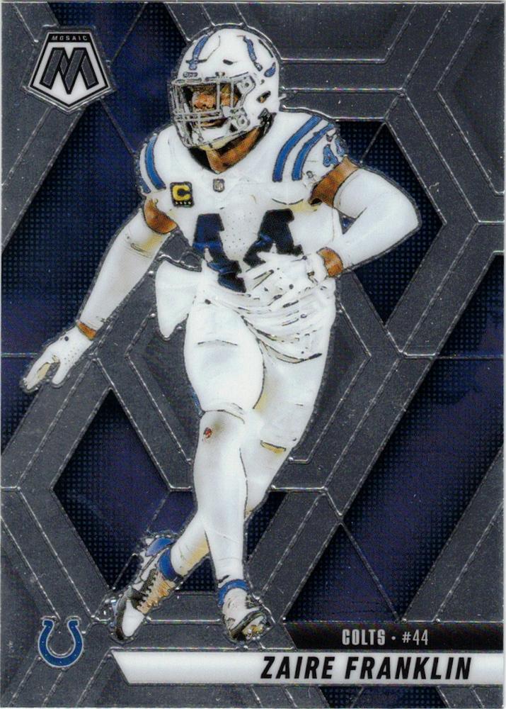 Zaire Franklin #41 Indianapolis Colts | 2025 Panini Mosaic | NFL Football