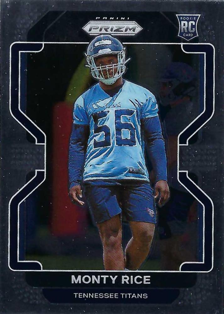 Monty Rice #420 Tennessee Titans | 2021 Panini Prizm | NFL Football