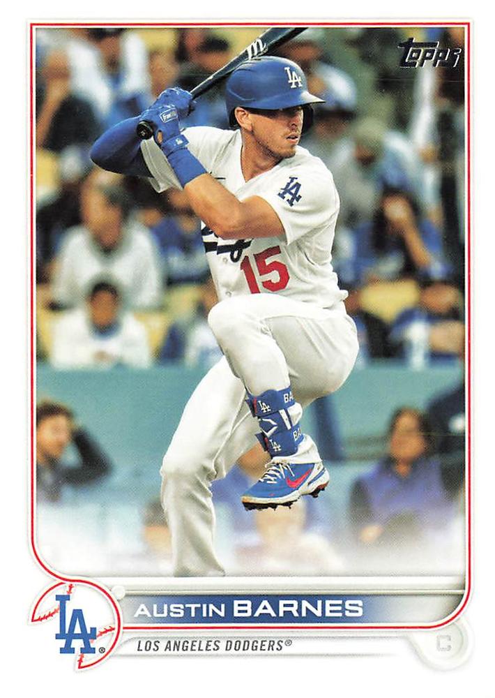 Austin Barnes #420 Los Angeles Dodgers | 2022 Topps