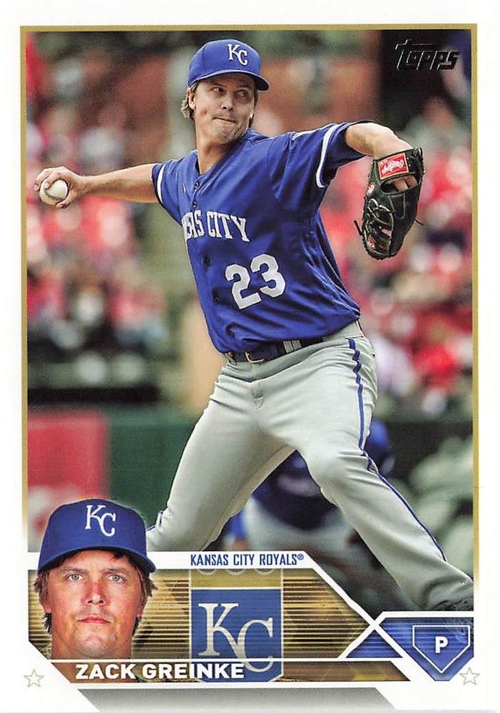 Zack Greinke #420 Kansas City Royals | 2023 Topps