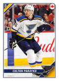 Colton Parayko #421 St. Louis Blues | 2019-20 Topps NHL Sticker Collection