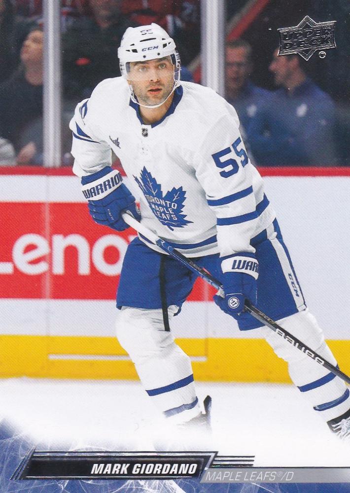Mark Giordano #421 Toronto Maple Leafs | 2022-23 Upper Deck