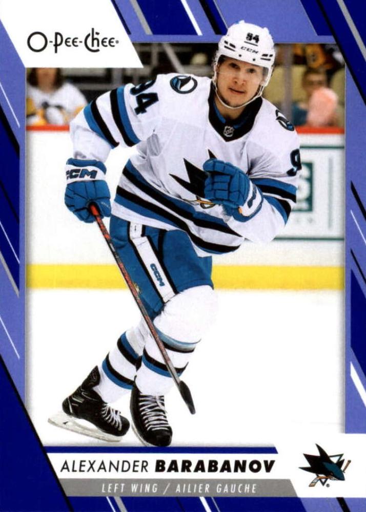 Alexander Barabanov #421 San Jose Sharks | 2023-24 O-Pee-Chee Blue Border