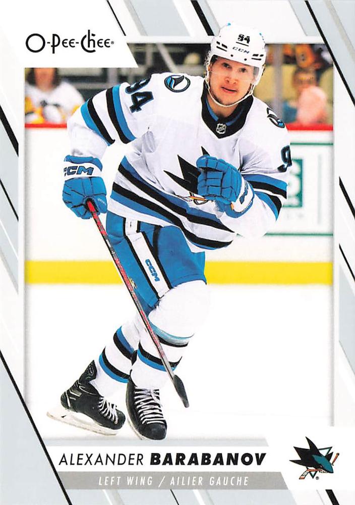 Alexander Barabanov #421 San Jose Sharks | 2023-24 O-Pee-Chee Hockey