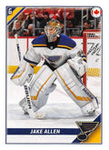 Jake Allen #422 St. Louis Blues | 2019-20 Topps NHL Sticker Collection