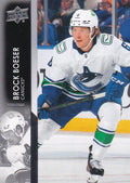 Brock Boeser #423 Vancouver Canucks | 2021-22 Upper Deck