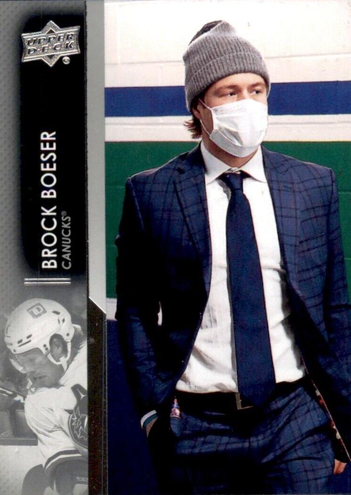 Brock Boeser #423 Vancouver Canucks | 2021-22 Upper Deck