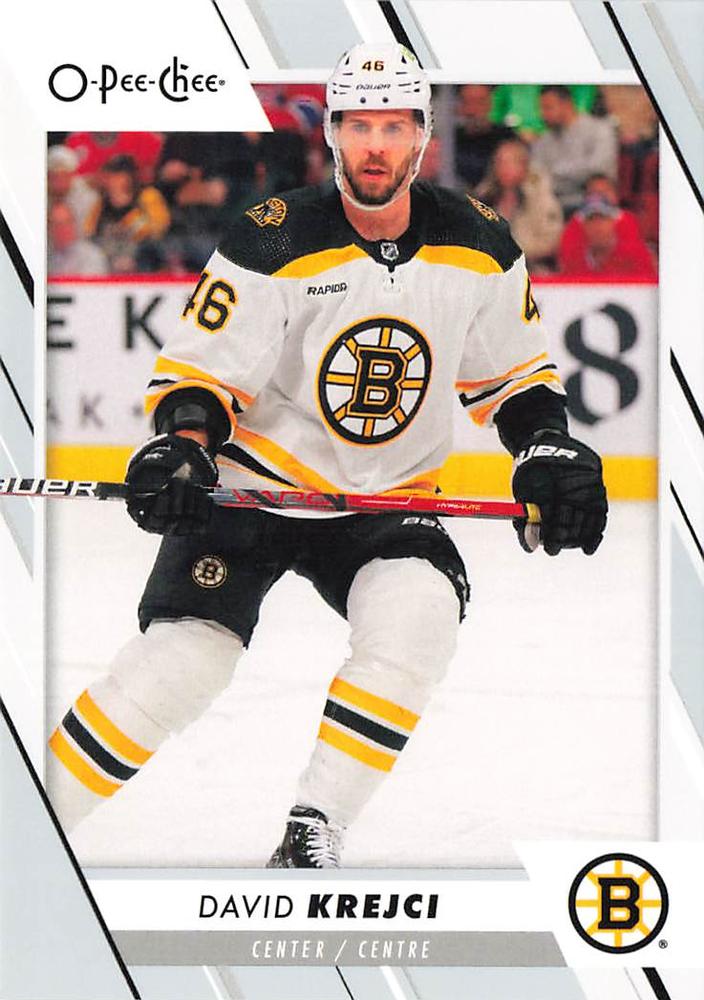 David Krejci #424 Boston Bruins | 2023-24 O-Pee-Chee Hockey