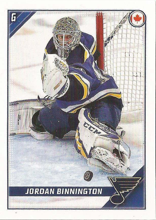 Jordan Binnington #425 St. Louis Blues | 2019-20 Topps NHL Sticker Collection