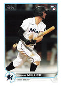 Brian Miller #425 Miami Marlins | 2022 Topps