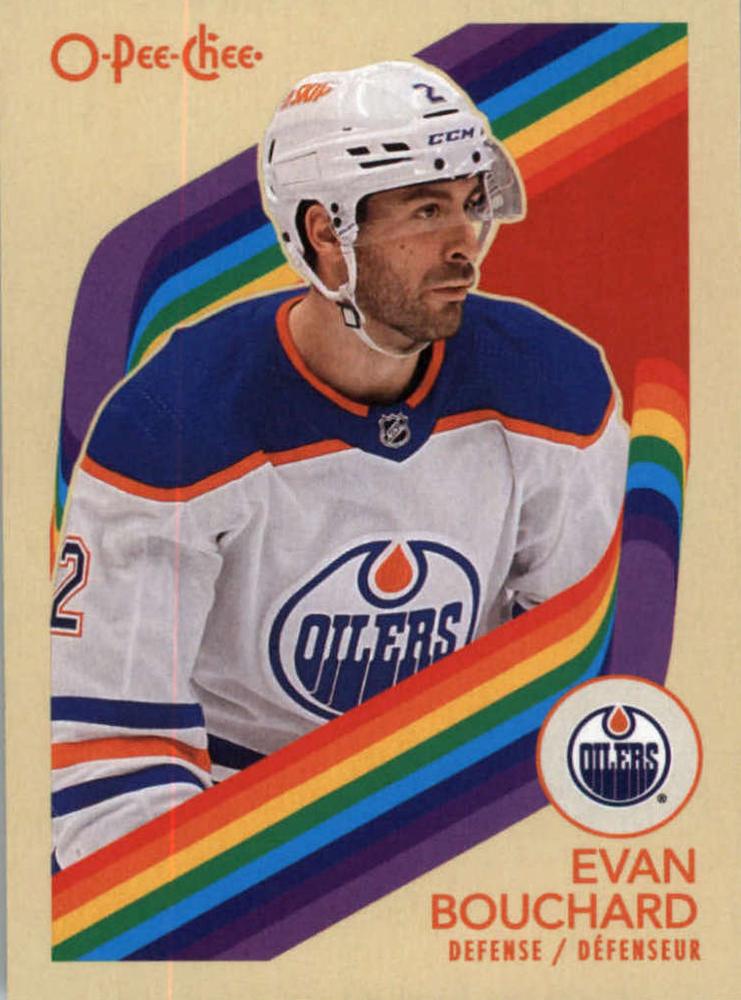 Evan Bouchard #425 Edmonton Oilers | 2023-24 O-Pee-Chee Retro