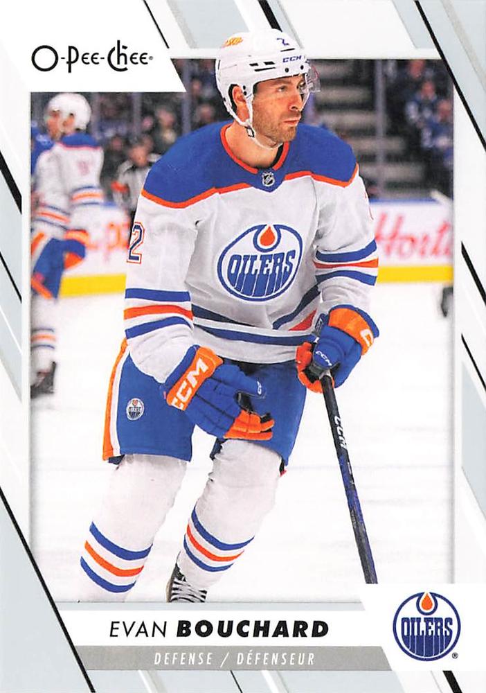 Evan Bouchard #425 Edmonton Oilers | 2023-24 O-Pee-Chee Hockey