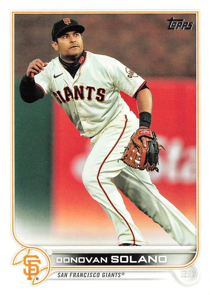Donovan Solano #426 San Francisco Giants | 2022 Topps