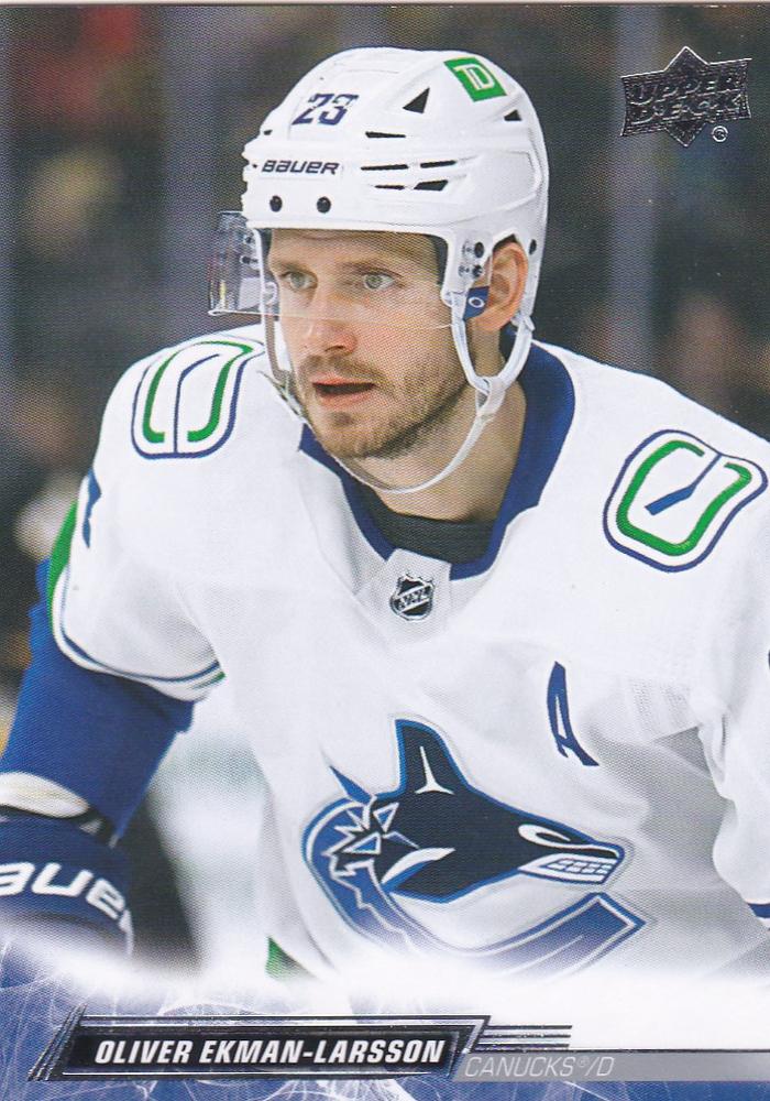 Oliver Ekman-Larsson #426 Vancouver Canucks | 2022-23 Upper Deck