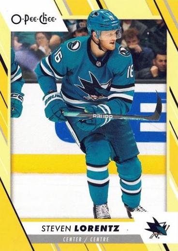 Steven Lorentz #426 San Jose Sharks | 2023-24 O-Pee-Chee Yellow Border