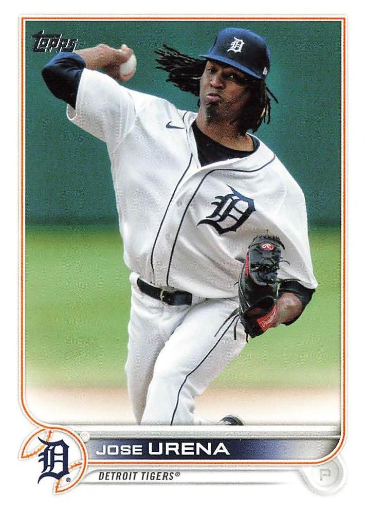 Jose Urena #427 Detroit Tigers | 2022 Topps