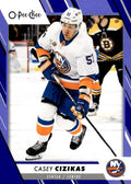 Casey Cizikas #427 New York Islanders | 2023-24 O-Pee-Chee Blue Border