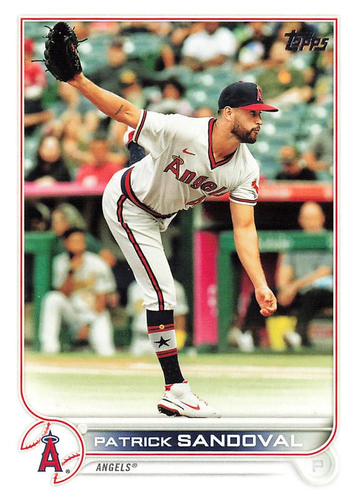 Patrick Sandoval #428 Los Angeles Angels | 2022 Topps