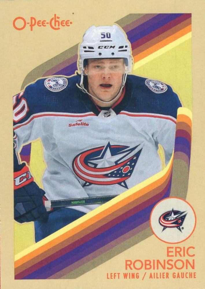 Eric Robinson #428 Columbus Blue Jackets | 2023-24 O-Pee-Chee Retro