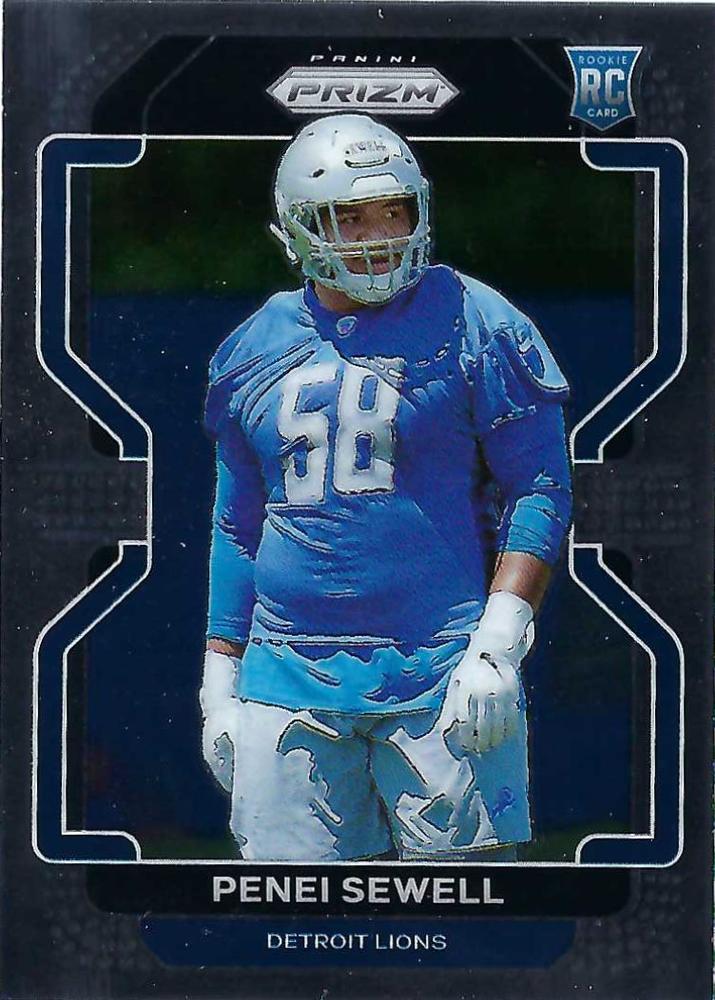Penei Sewell #429 Detroit Lions | 2021 Panini Prizm | NFL Football