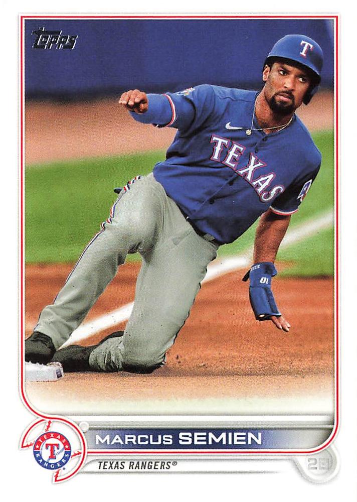 Marcus Semien #429 Texas Rangers | 2022 Topps