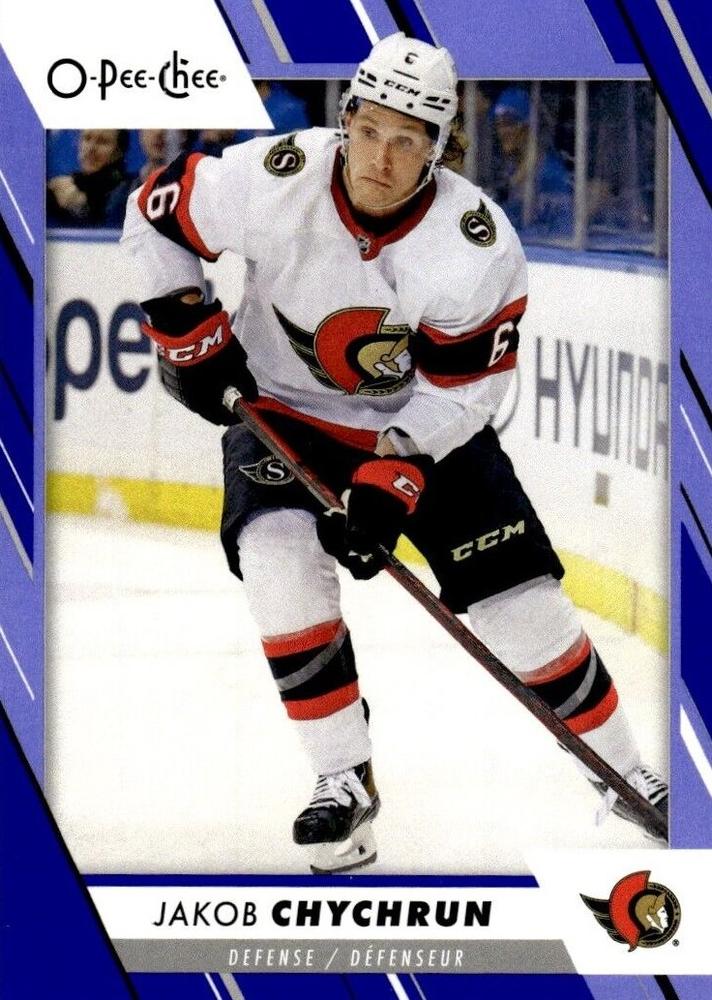 Jakob Chychrun #429 Ottawa Senators | 2023-24 O-Pee-Chee Blue Border