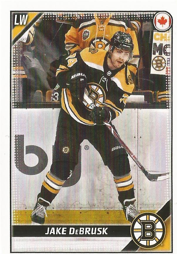 Jake DeBrusk #42 Boston Bruins | 2019-20 Topps NHL Sticker Collection