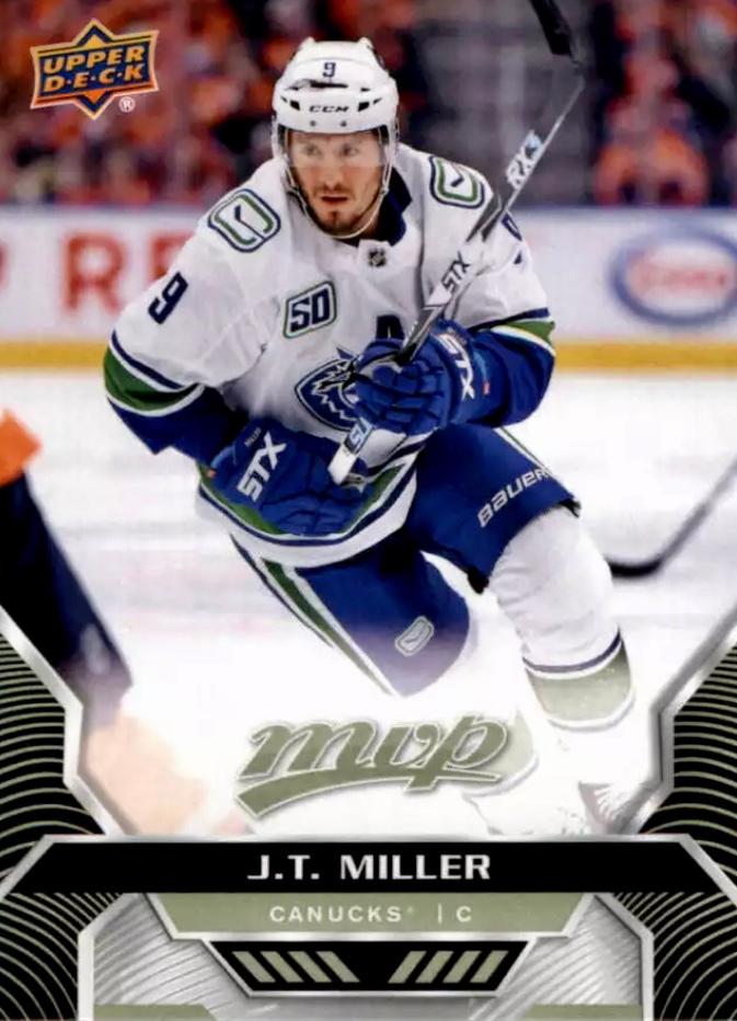 J.T. Miller #42 Vancouver Canucks | 2020-21 Upper Deck MVP