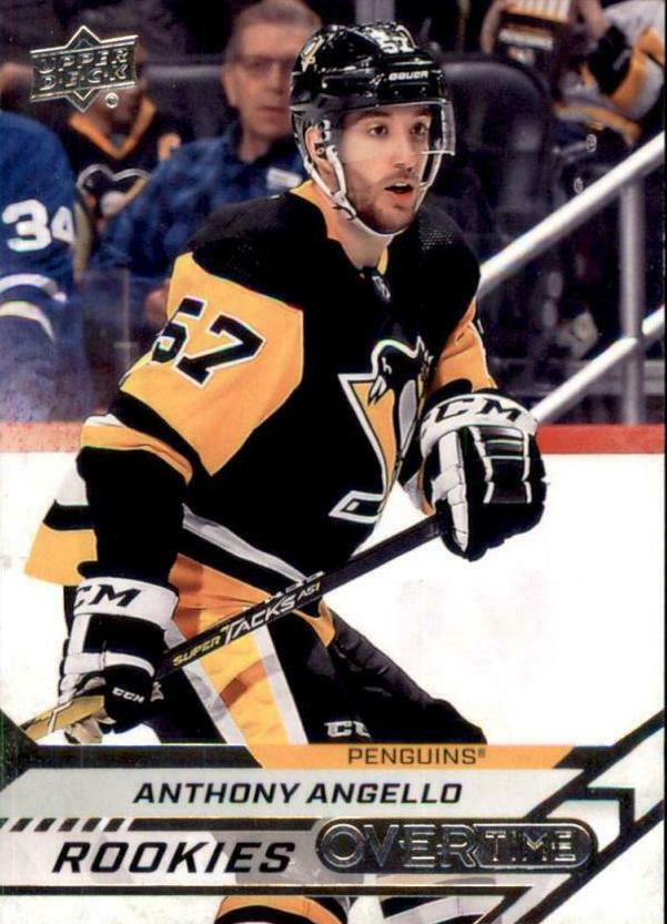 Anthony Angello #42 Pittsburgh Penguins | 2020-21 Upper Deck Overtime