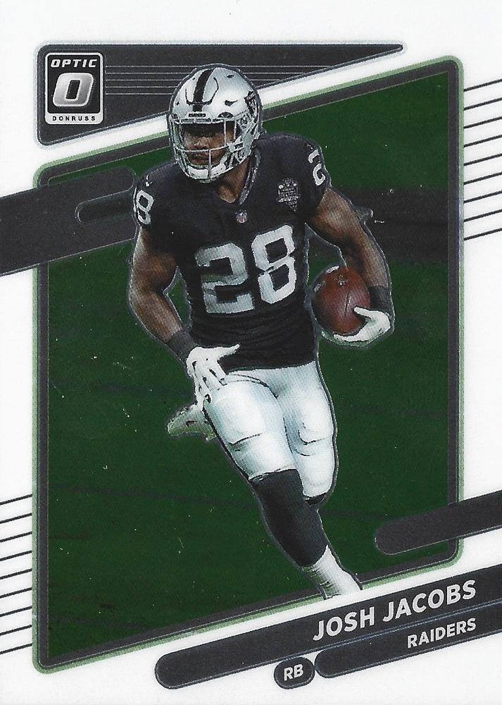 Josh Jacobs #42 Las Vegas Raiders | 2021 Donruss Optic | NFL Football