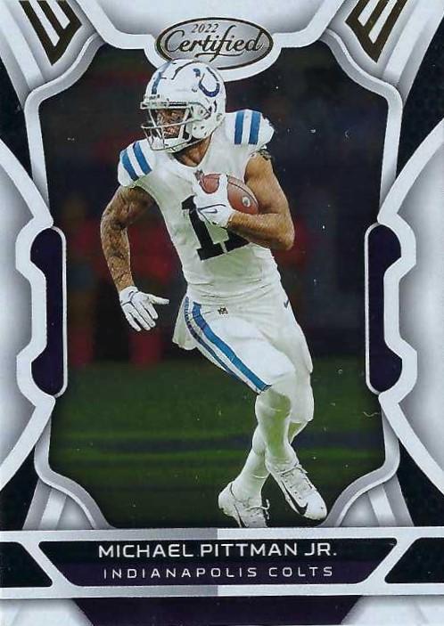 Michael Pittman Jr. #42 Indianapolis Colts | 2022 Panini Certified | NFL Football