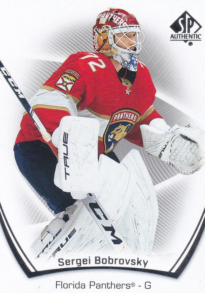 Sergei Bobrovsky #42 Florida Panthers | 2021-22 SP Authentic