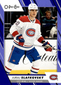 Juraj Slafkovsky #42 Montreal Canadiens | 2023-24 O-Pee-Chee Blue Border