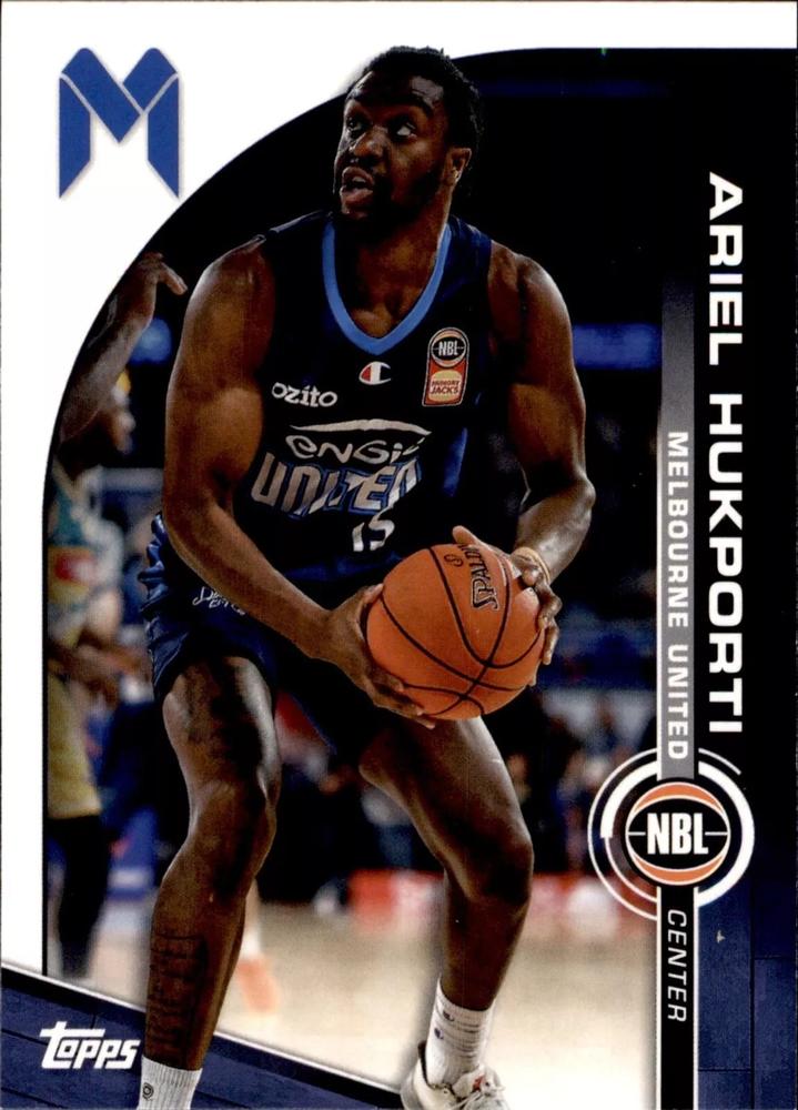 Ariel Hukporti #42 Melbourne United | 2023-24 Topps NBL