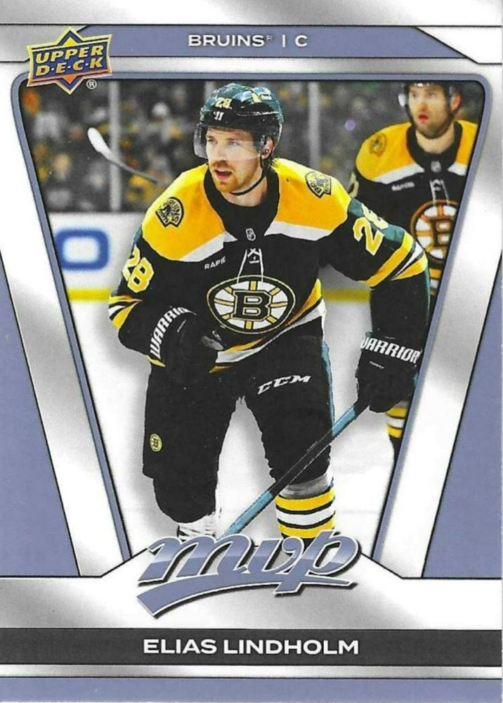 Elias Lindholm #42 Boston Bruins | 2025-26 Upper Deck MVP