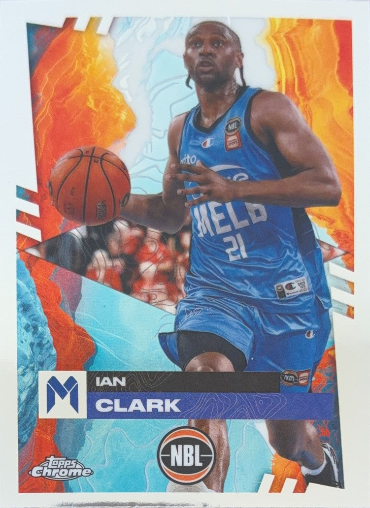 Ian Clark #42 Melbourne United | 2024-25 Topps Chrome NBL (front)
