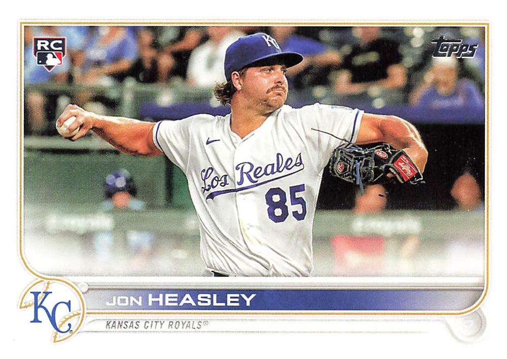 Jon Heasley #430 Kansas City Royals | 2022 Topps
