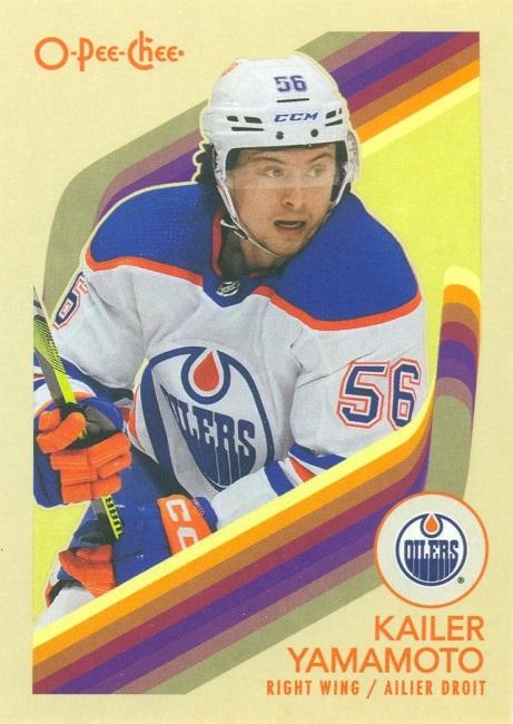 Kailer Yamamoto #430 Edmonton Oilers | 2023-24 O-Pee-Chee Retro