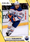 Kailer Yamamoto #430 Edmonton Oilers | 2023-24 O-Pee-Chee Yellow Border