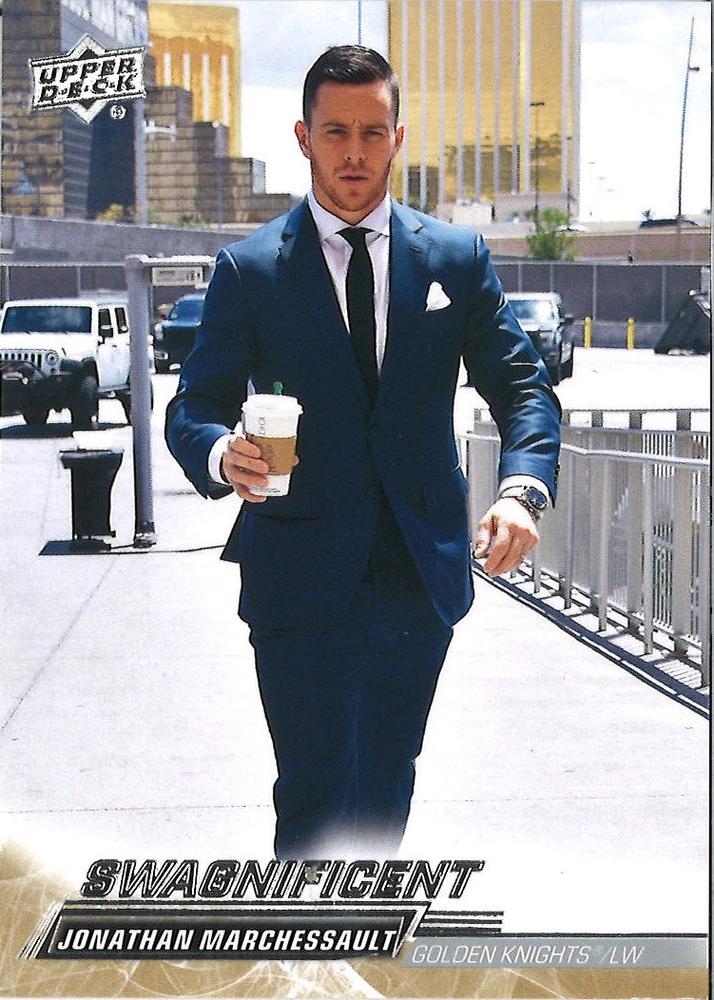 Jonathan Marchessault Swagnificent #431 Vegas Golden Knights | 2022-23 Upper Deck